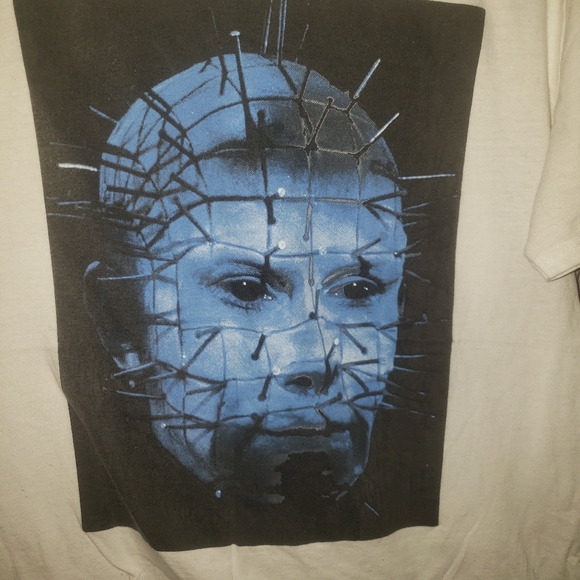 Hellraiser 3 Pinhead White Graphic Tee Adult Size Large - Picture 4 of 7